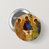 Rublev Trinity am Tisch Button (Vorne & Hinten)