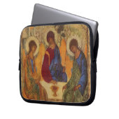 Rublev Trinity am Tisch Laptopschutzhülle (Vorderseite Links)