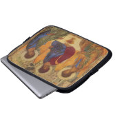 Rublev Trinity am Tisch Laptopschutzhülle (Vorne Knopf)