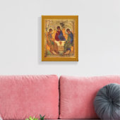 Rublev Trinity am Tisch Leinwanddruck (Insitu (Wohnzimmer))