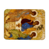 Rublev Trinity am Tisch Magnet (Horizontal)