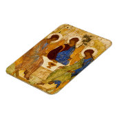 Rublev Trinity am Tisch Magnet (Linke Seite)