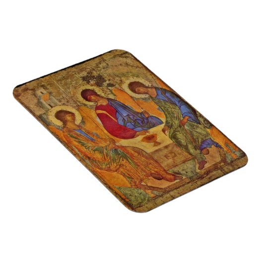 Rublev Trinity am Tisch Magnet (Rechte Seite)