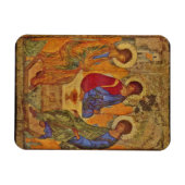 Rublev Trinity am Tisch Magnet (Horizontal)