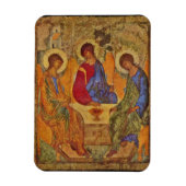 Rublev Trinity am Tisch Magnet (Vertikal)