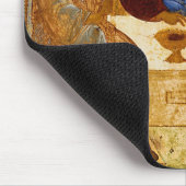 Rublev Trinity am Tisch Mousepad (Ecke)