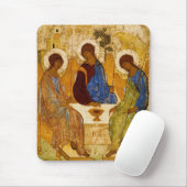 Rublev Trinity am Tisch Mousepad (Mit Mouse)