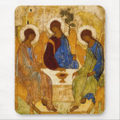 Rublev Trinity am Tisch Mousepad (Vorne)