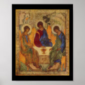 Rublev Trinity am Tisch Poster (Vorne)