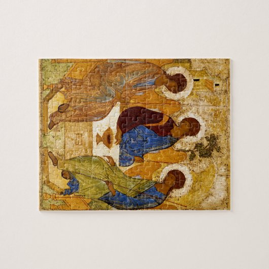Rublev Trinity am Tisch Puzzle (Horizontal)
