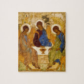 Rublev Trinity am Tisch Puzzle (Vertikal)