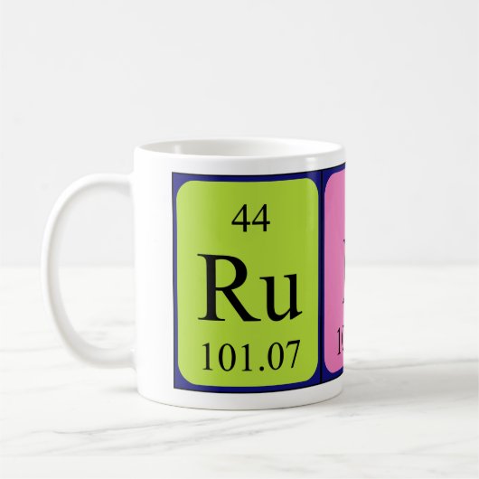Rubo Periodenname Tasse (Links)