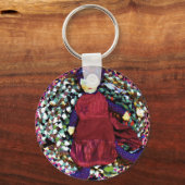 Rubra, die Rag Queen Schlüsselanhänger (Vorderseite)