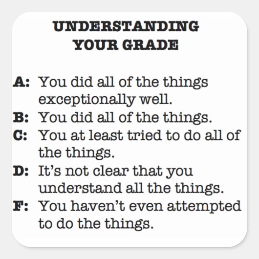 Rubric Sticker - jetzt mit weniger Schnack! (Vorderseite)