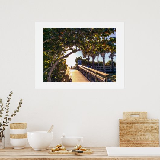 Rubrik für die Beach Print Poster (Küche)