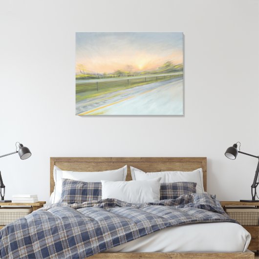 Rubrik Süd - Leinwand (Insitu (Schlafzimmer))