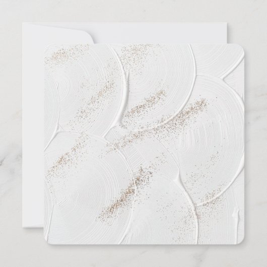 Ruby 40th Wedding Anniversary Custom Typografy Einladung (Rückseite)