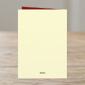 Ruby 40th wedding anniversary yellow dogs card karte