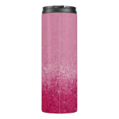 Ruby Abstrakt Thermal Tumbler Thermosbecher (Rückseite)
