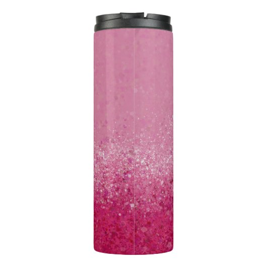 Ruby Abstrakt Thermal Tumbler Thermosbecher (Rückseite)