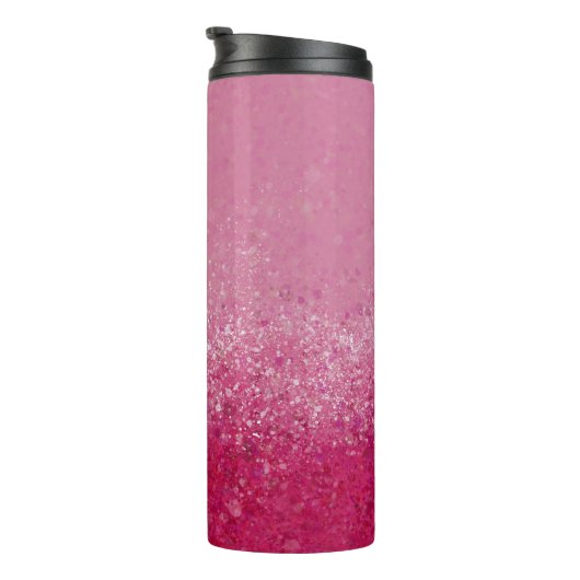 Ruby Abstrakt Thermal Tumbler Thermosbecher (Nach rechts gedreht)