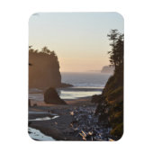 Ruby Beach am Pazifik Magnet (Vertikal)