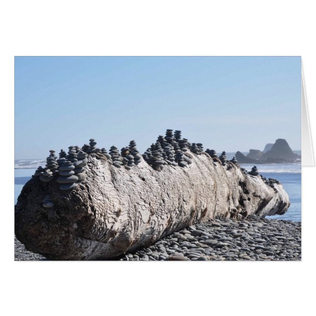 Ruby Beach auf der Olympischen Halbinsel, WA (Vorderseite (Horizontal))