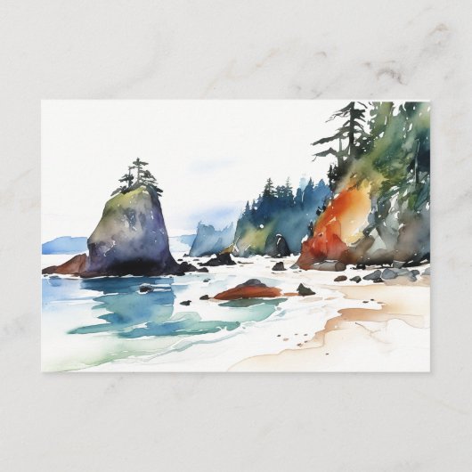 Ruby Beach Olympiapark Hochzeitsempfang Begleitkarte (Rückseite)