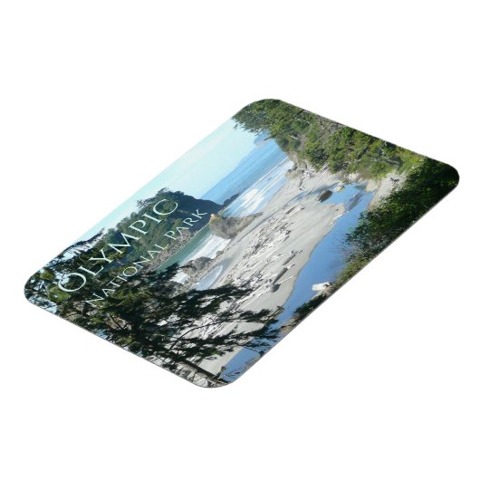 Ruby Beach Olympischer Nationalpark Magnet (Linke Seite)