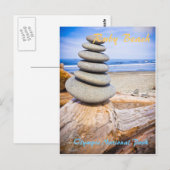 Ruby Beach - Olympischer Nationalpark Postkarte (Vorne/Hinten)