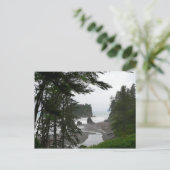Ruby Beach Postcard Postkarte (Stehend Vorderseite)