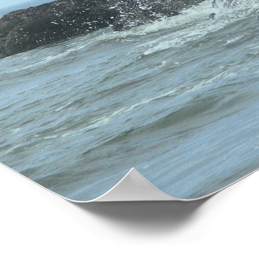 Ruby Beach Poster (Ecke)