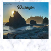 Ruby Beach Washington USA Postkarte