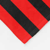 Ruby Black Fleecedecke (Ecke)