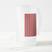 Ruby Black Mattglas Bierglas (VorderseiteRechts)