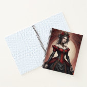 Ruby & Black Steampunk Notizblock (Innenseite)