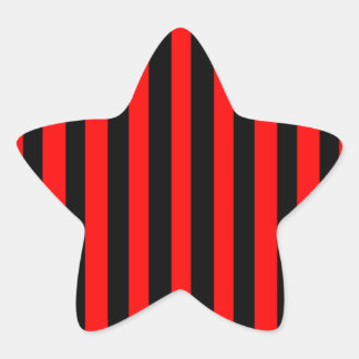 Ruby Black Stern-Aufkleber