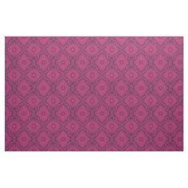 "Ruby Blume" bohemiisches arabesque Muster Stoff