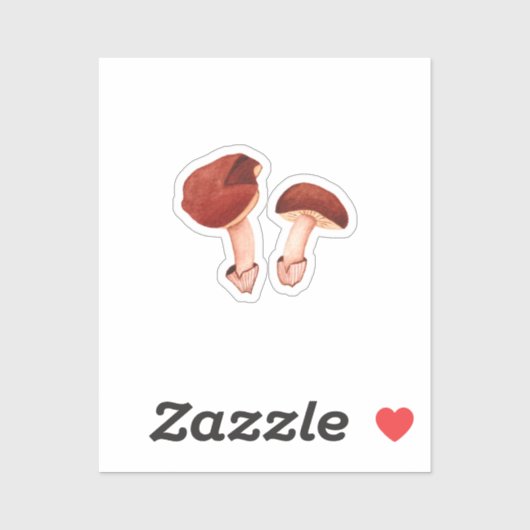 Ruby Bolete (Hortiboletus rubellus) Aufkleber