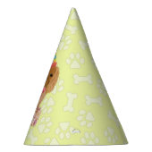 Ruby Cavalier King Charles Spaniel Birthday   Partyhütchen (Rechts)