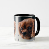 Ruby Cavalier King Charles Spaniel Dog Mirrored Tasse (VorderseiteRechts)