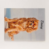 Ruby Cavalier King Charles Spaniel Dog Puzzle (Horizontal)