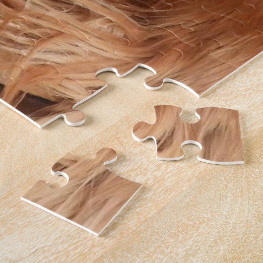 Ruby Cavalier King Charles Spaniel Dog Puzzle (Seite)