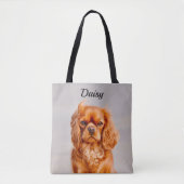 Ruby Cavalier King Charles Spaniel Dog Tasche (Vorderseite)