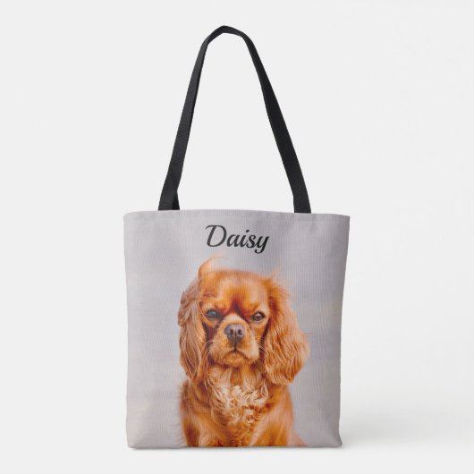 Ruby Cavalier King Charles Spaniel Dog Tasche (Rückseite)