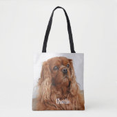Ruby Cavalier King Charles Spaniel Dog Tasche (Vorderseite)