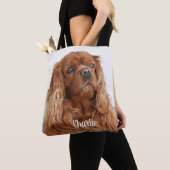 Ruby Cavalier King Charles Spaniel Dog Tasche (Von Nahem)