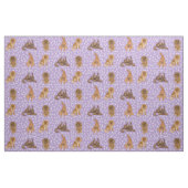 Ruby Cavalier King Charles Spaniel Fabric Stoff (Fat Quarter (45,7 x 55,9 cm))