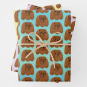 Ruby Cavalier King Charles Spaniel Geschenk Geschenkpapier Set (Beispiel)