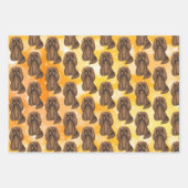 Ruby Cavalier King Charles Spaniel   Geschenkpapier Set (Vorderseite 3)